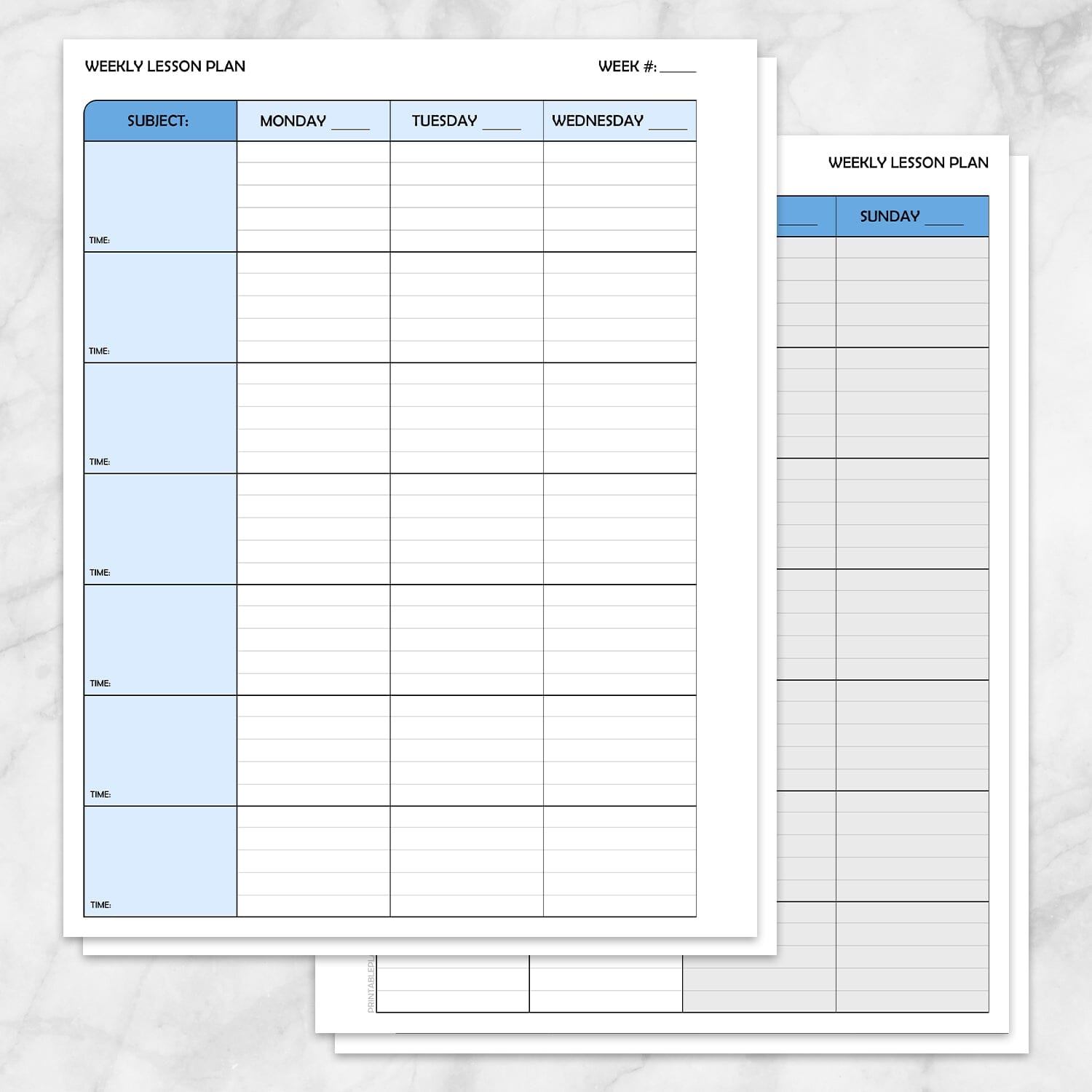 Lesson Plan | Template and Example | Lesson Planning | Downloadable