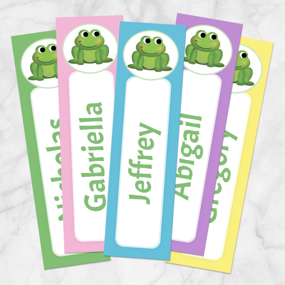 personalized-adorable-frog-colorful-bookmarks-printable-at-printable-planning-for-only-5-95 for Free Printable Children S Bookmarks Personalized Adorable Frog Colorful Bookmarks - Printable at Printable Planning for only 5.95 for Free Printable Children S Bookmarks