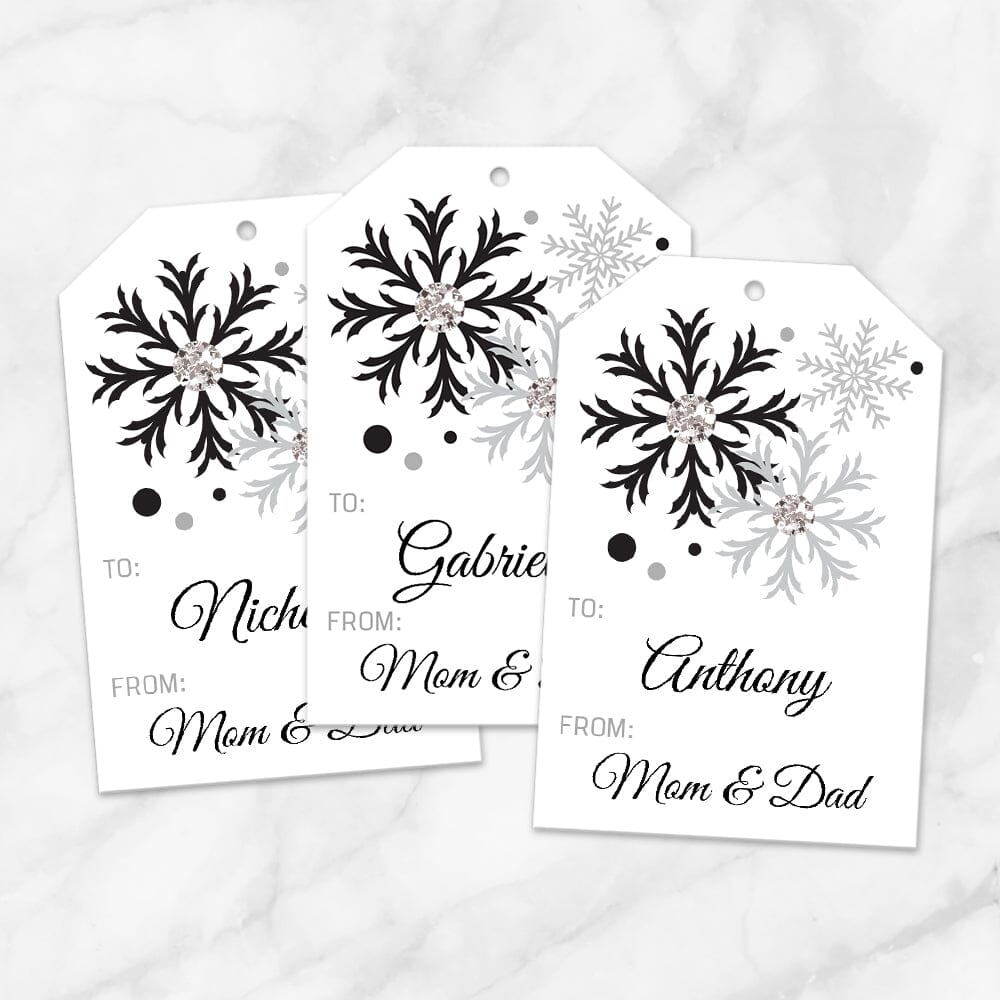 printable-snowflake-personalized-gift-tags-in-black-editable-pdf-printable-planning for Free Printable Editable Christmas Gift Tags Black And White Printable Snowflake Personalized Gift Tags in Black | Editable PDF – Printable Planning for Free Printable Editable Christmas Gift Tags Black And White