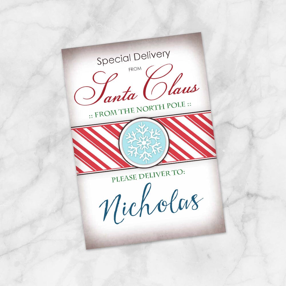 Special Delivery from Santa Claus - Personalized Gift Tags - Printable at  Printable Planning for only 5.95
