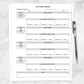 Printable Homeschooling Page, Daily School Tracker at Printable Planning