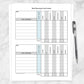 Printable Meal Planning by Food Content Planner Page at Printable Planning