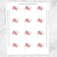 Printable Red Snowflake Gift Tag Stickers at Printable Planning