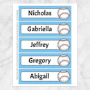 BUNDLE: Personalized Baseball Bookmarks - Printable at Printable ...