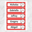 BUNDLE Personalized Baseball Bookmarks Printable At Printable