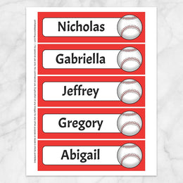 BUNDLE Personalized Baseball Bookmarks Printable At Printable