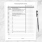 Printable Housekeeping Weekly Checklist - Cleaning Services Editable Room and Task List at Printable Planning.