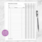 Printable Medication Schedule for Long Prescription Medicine Lists at Printable Planning. This file is blank for writing evertthing by hand.