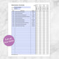 Printable Medication Schedule for Long Prescription Medicine Lists at Printable Planning. Edit all the blue fields.