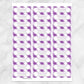 Printable Purple Gingham Pattern Address Labels at Printable Planning. Sheet of 30 labels.