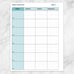 Turquoise Weekly Lesson Plan Pages | Printable Teacher Planner PDF ...