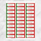 Printable Watermelon design Address Labels at Printable Planning. Sheet of 30 labels.