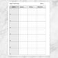 Printable Weekly Lesson Plan for Teachers - School Planning Pages (left page) at Printable Planning.