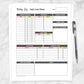 Printable Baby Log - Daily Infant Care Sheet - 2 page BUNDLE at Printable Planning