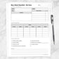Printable Pet Care - New Client Checklist, Visits List at Printable Planning