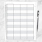 Printable Schedule Sheet in 15 Minute Increments, front and back, at Printable Planning