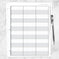 Schedule Sheet in 15 Minute Increments, 3 columns, front and back ...