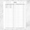 Tithe Record with Auto-Calculating Total - Printable at Printable ...